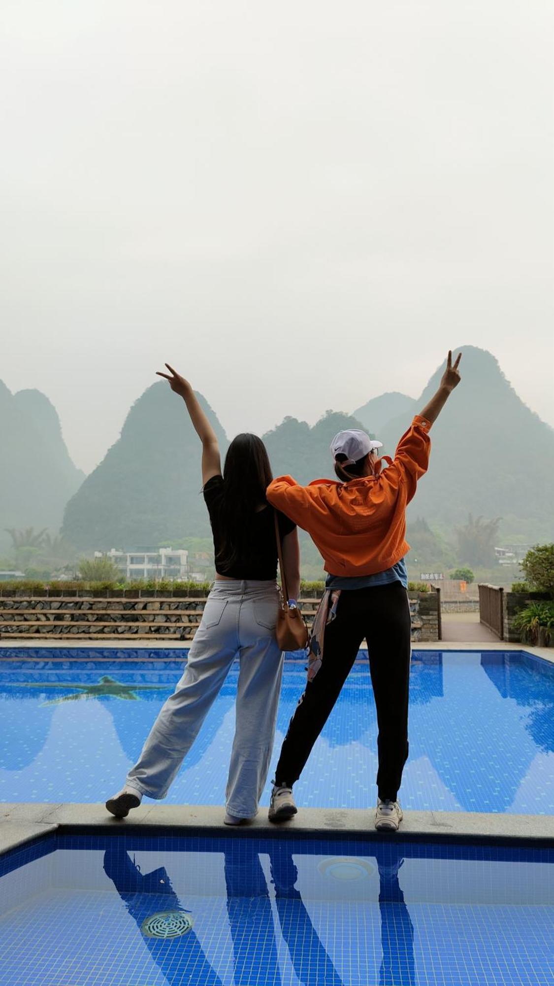 Yangshuo Tea Cozy--One Way Free Pick Up From Airport Or Ts 4 Nights Exterior foto