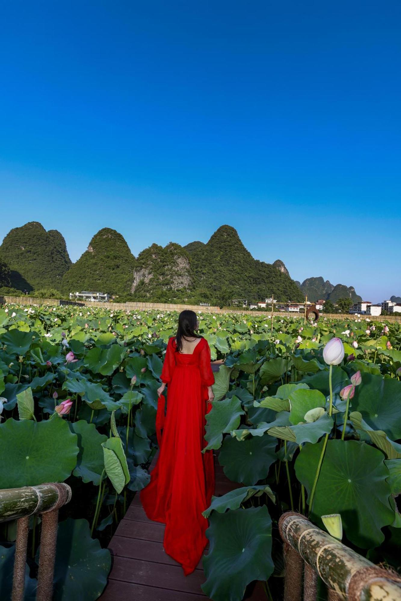 Yangshuo Tea Cozy--One Way Free Pick Up From Airport Or Ts 4 Nights Exterior foto