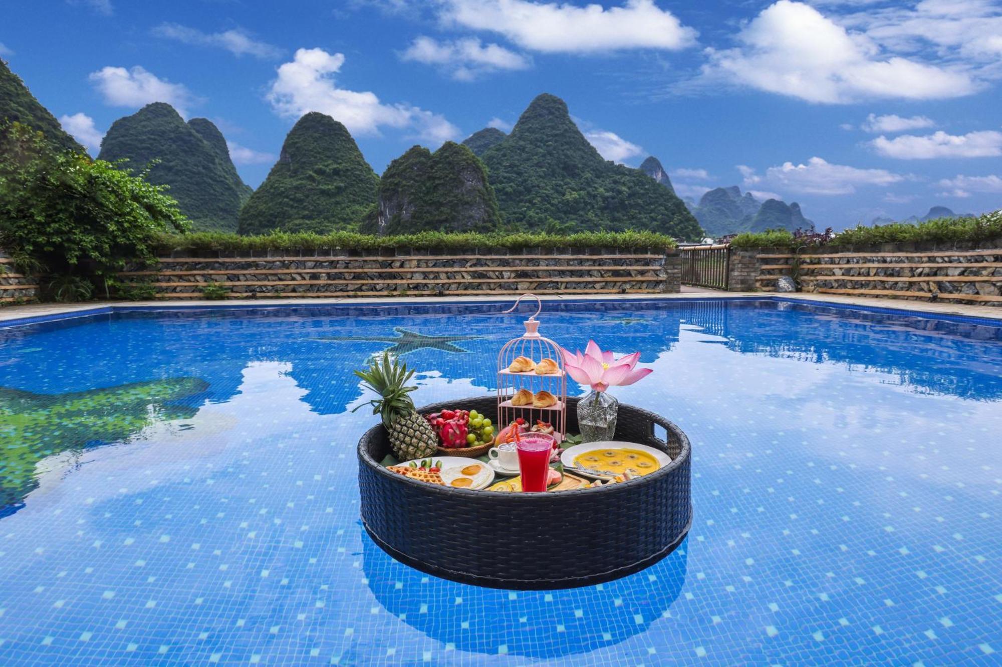 Yangshuo Tea Cozy--One Way Free Pick Up From Airport Or Ts 4 Nights Exterior foto
