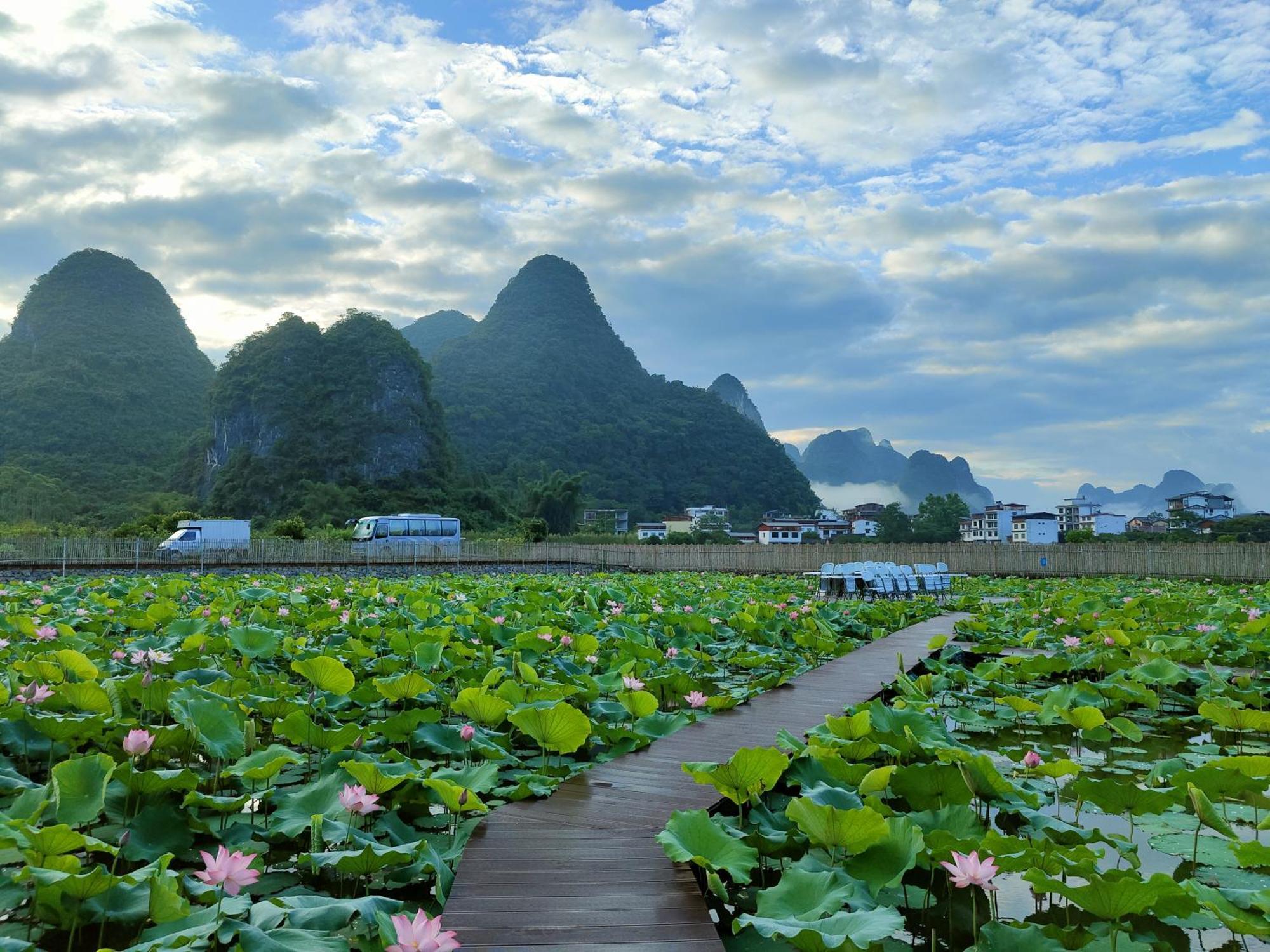 Yangshuo Tea Cozy--One Way Free Pick Up From Airport Or Ts 4 Nights Exterior foto